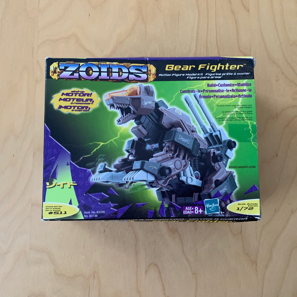 NEW-ZOIDS-Bear Fighter